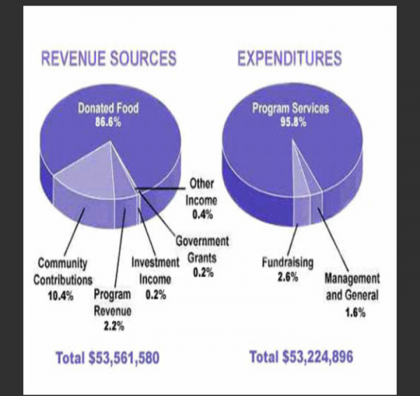 Charity Chart Where Money Goes