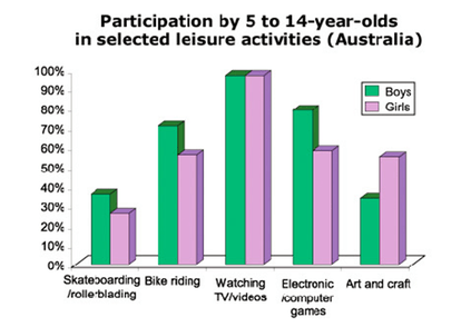 The Bar Chart Shows