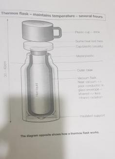 how much water does a thermo flask hold